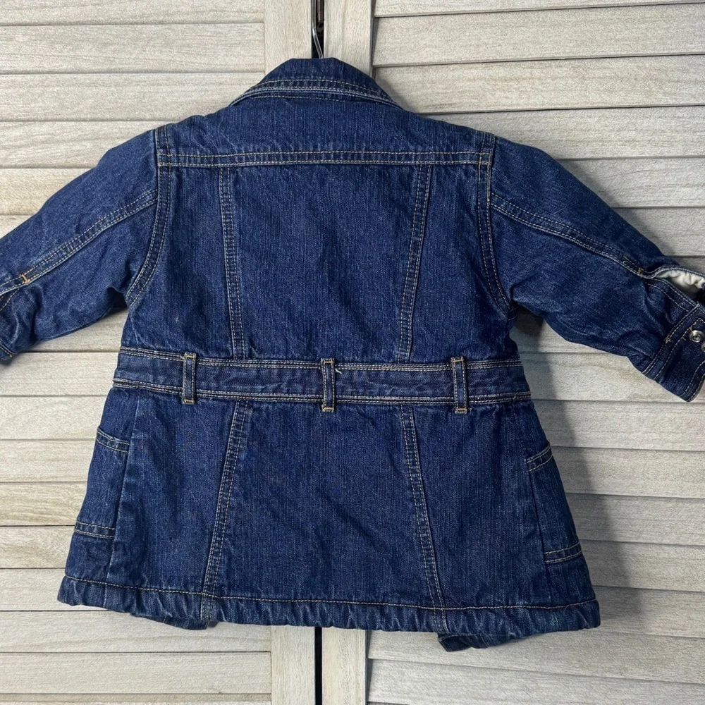 Old Navy denim Coat. Size 6-12. months. Great Condition